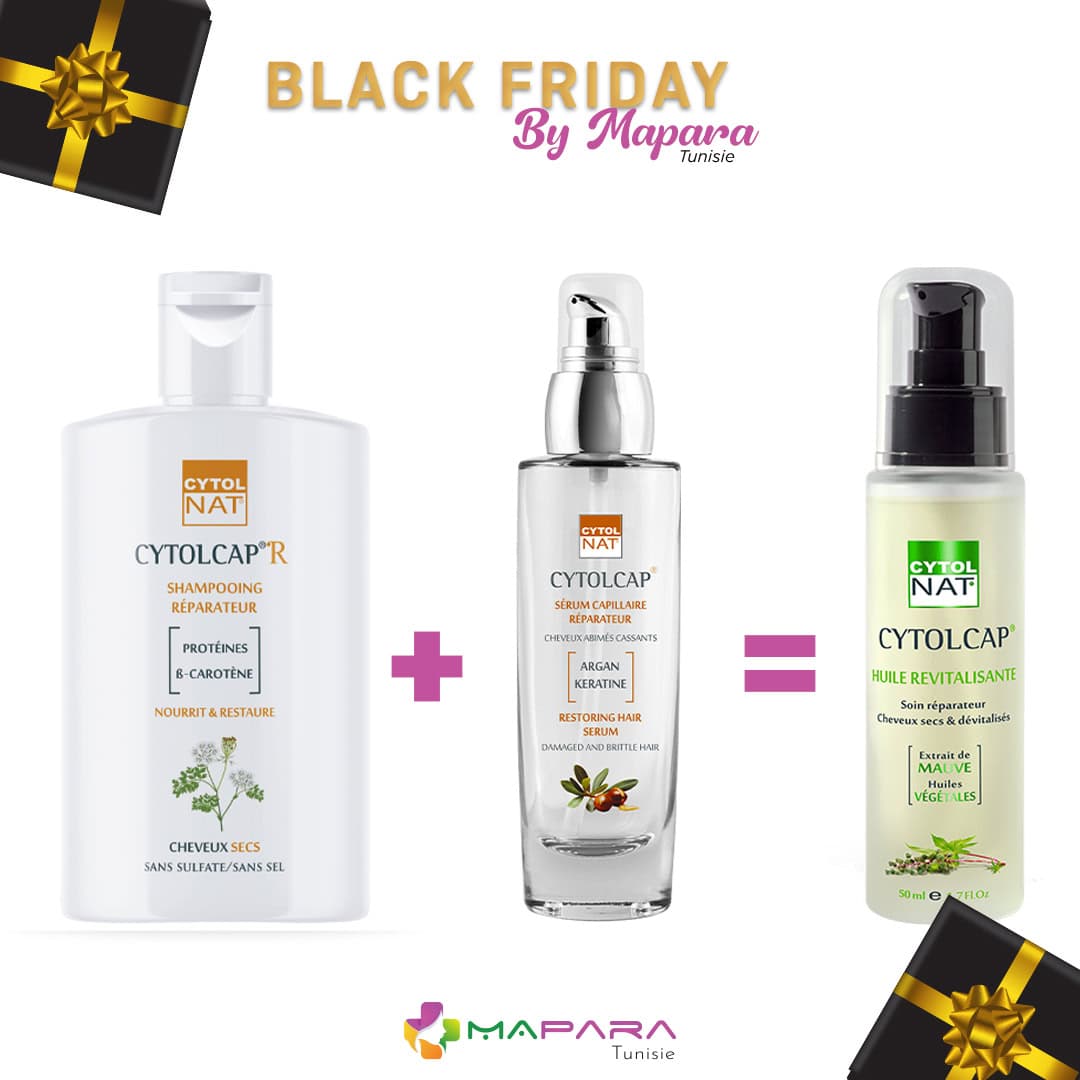 Cytolnat Réparation Intense Triple Action Réparatrice + Huile Revitalisante OFFERTE