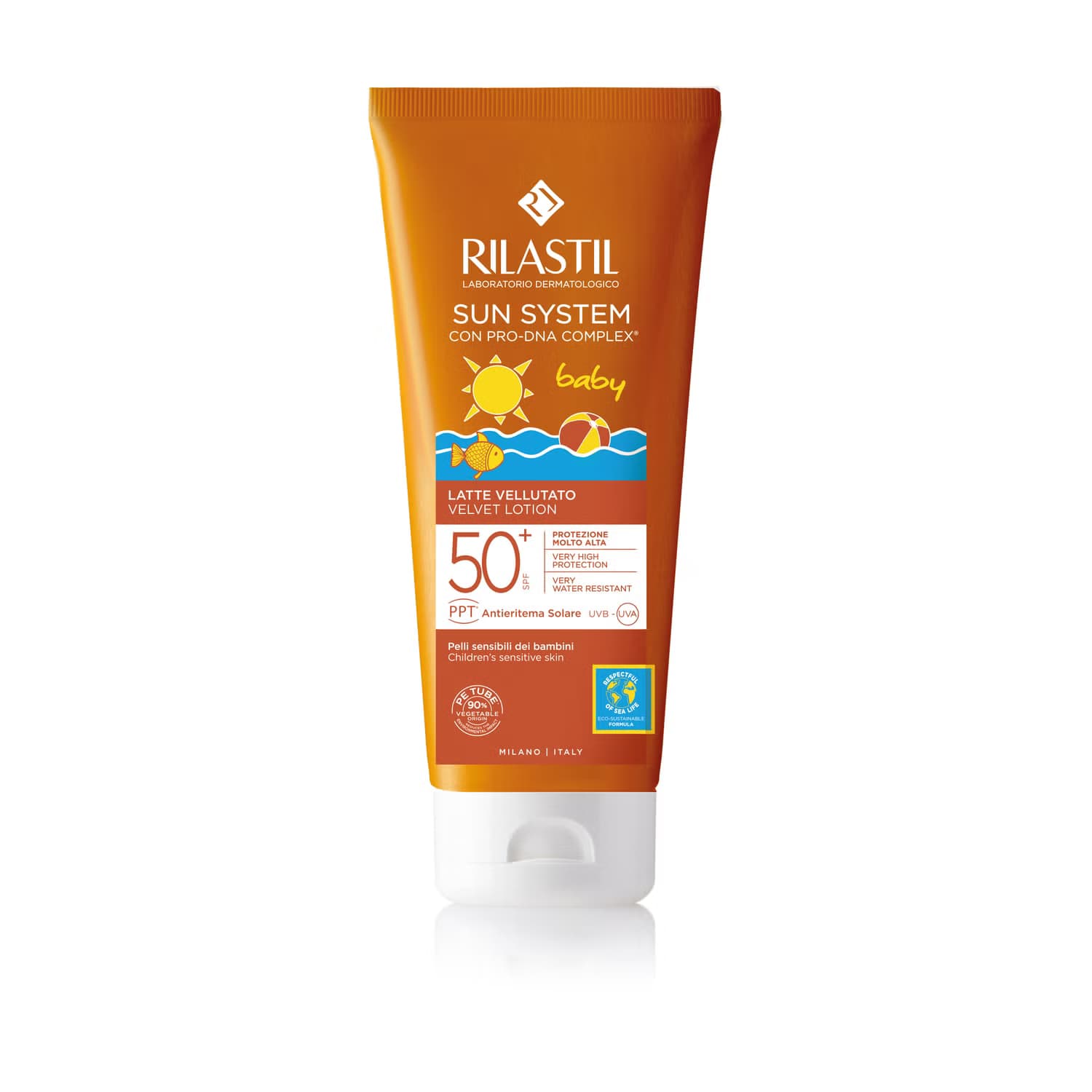Rilastil Sun System Lait Fluide Bébé SPF50+ 200ml