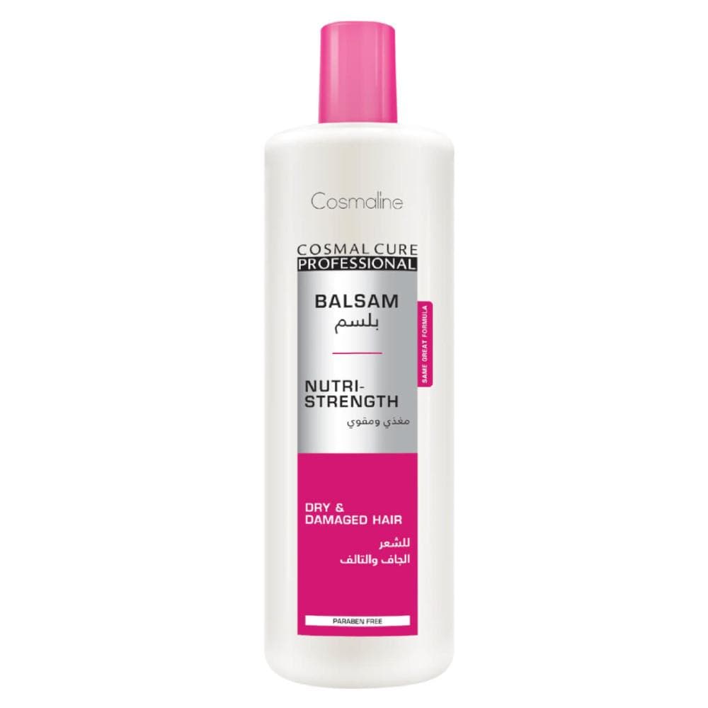 Cosmaline Cure Professional Nutri Strength Baume pour Cheveux Secs et Abîmés 500ml