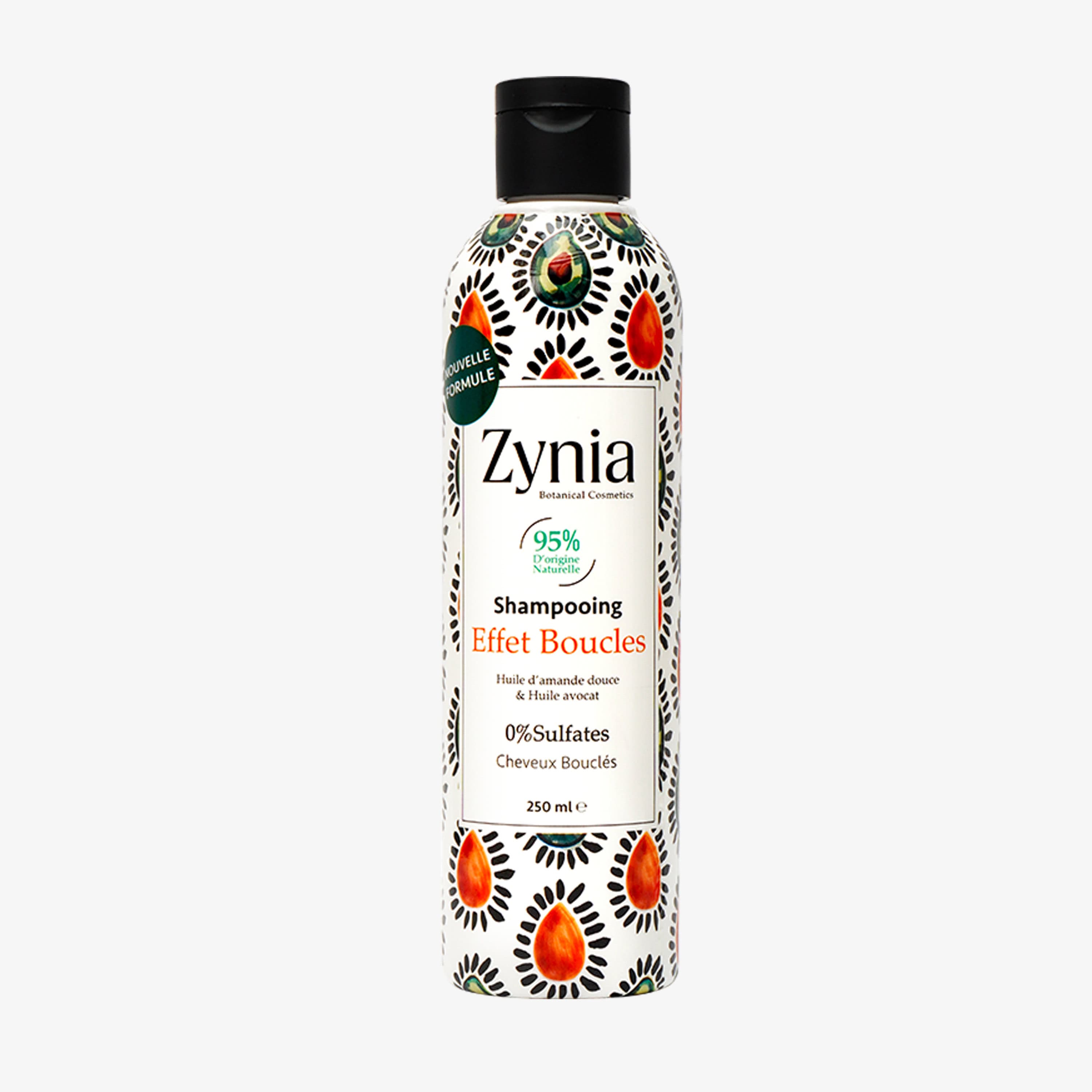 ZYNIA Shampoing Avocat Effet Boucles 250ml