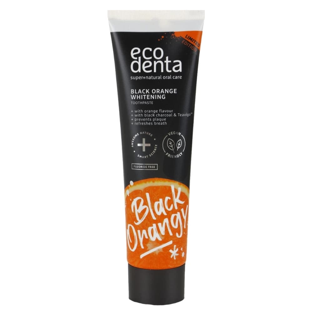 Ecodenta Dentifrice au Charbon Actif Black Orange 100ml