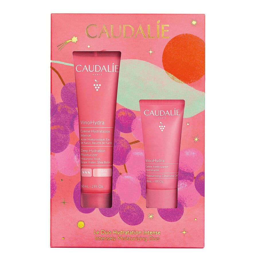Caudalie Coffret Vinohydra Duo Hydratation Intense (Gelée Nettoyante Offerte)