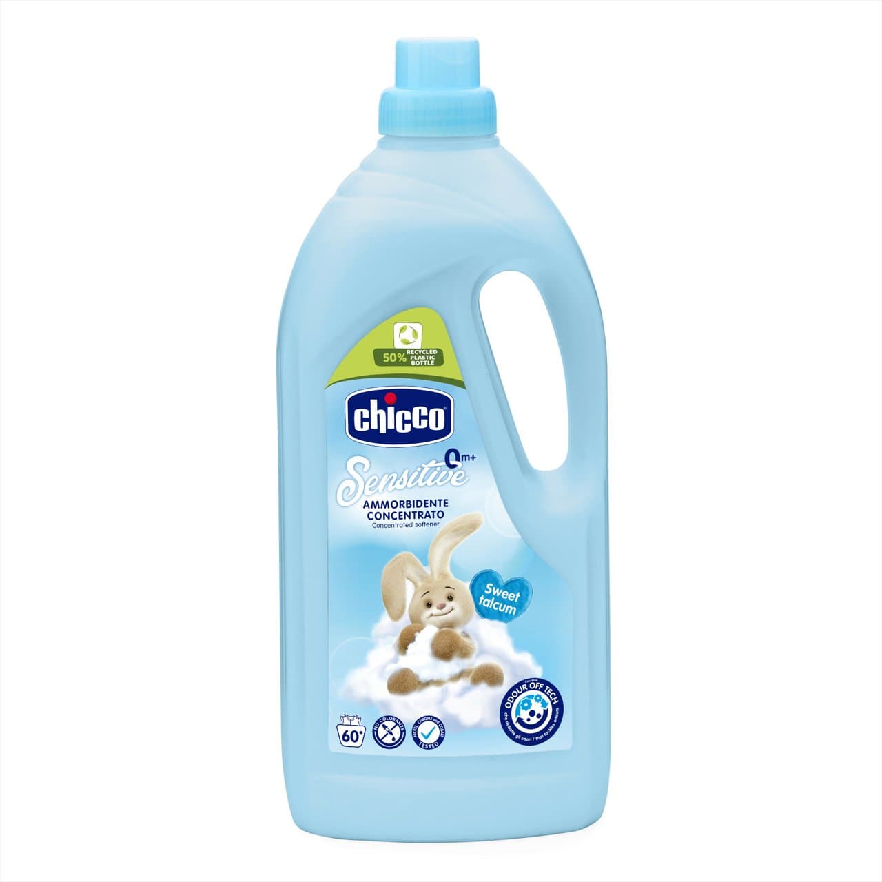 Chicco Adoucissant Textile Parfumé au Talc 1,5L