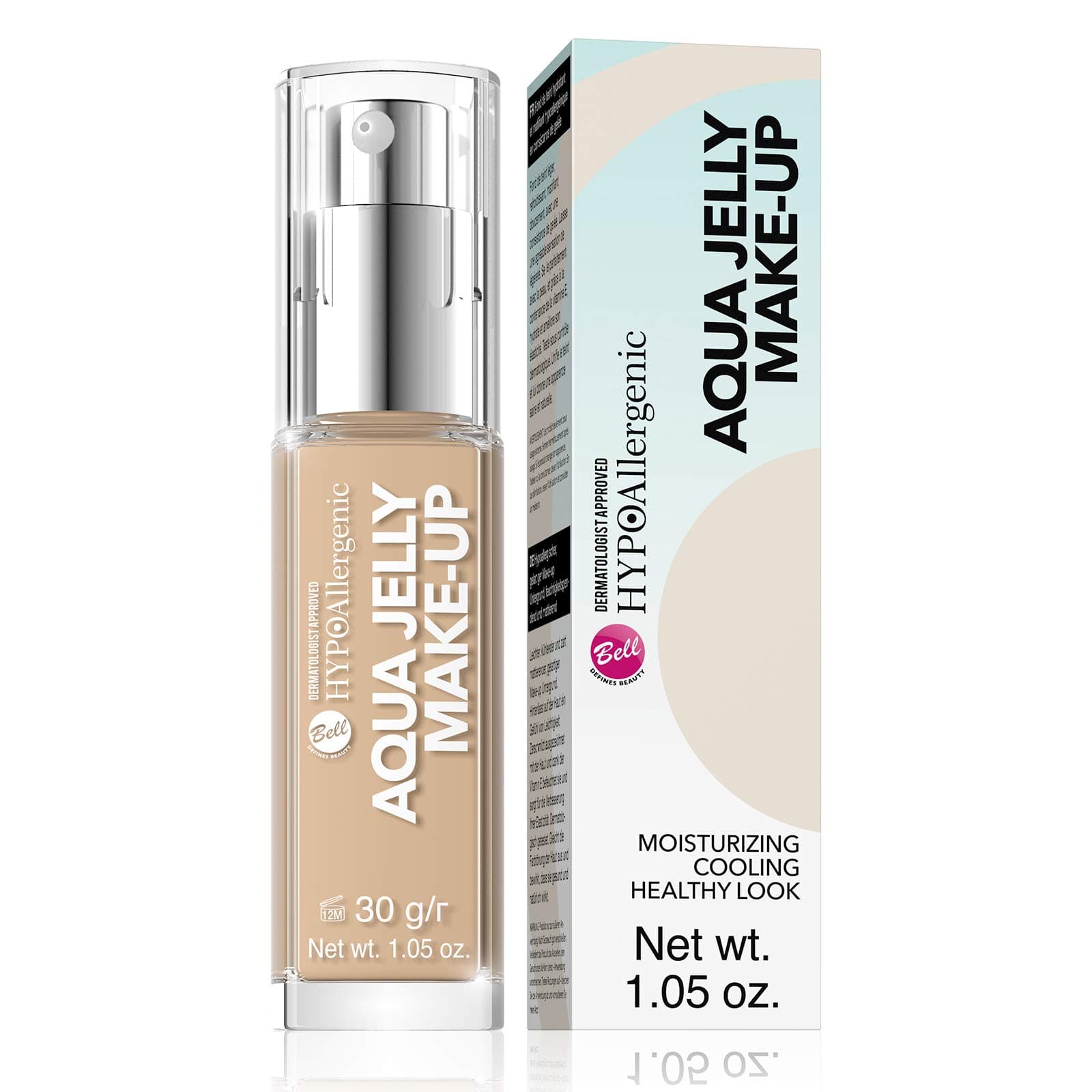 Bell HYPOAllergenic Aqua Jelly Makeup Fond de Teint – 04 Golden Beige