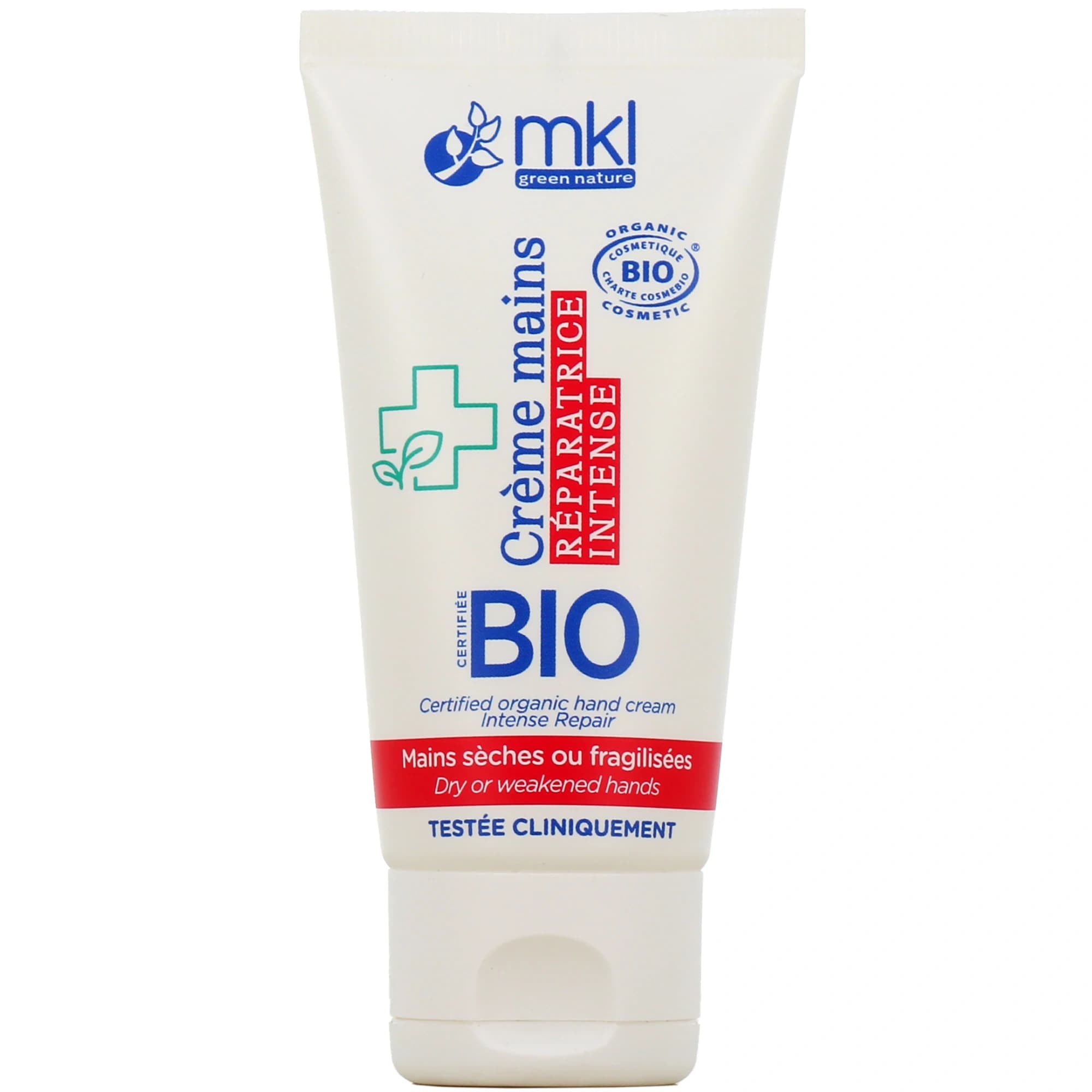 MKL Green Nature Crème Mains Réparatrice Intense Bio 50ml