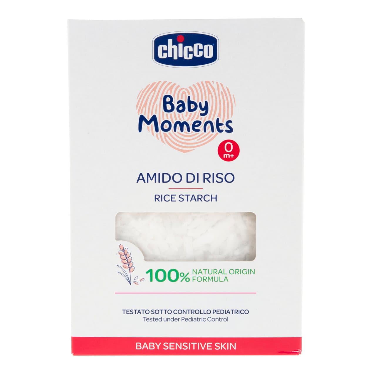 Chicco Baby Moments Poudre d’Amidon de Riz 250Gr