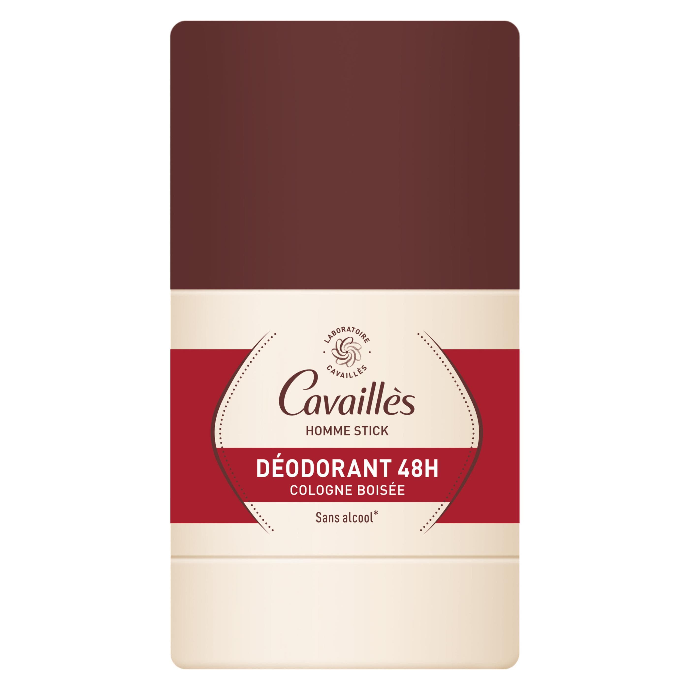 Cavailles Homme Déodorant Stick 48h Cologne Boisée