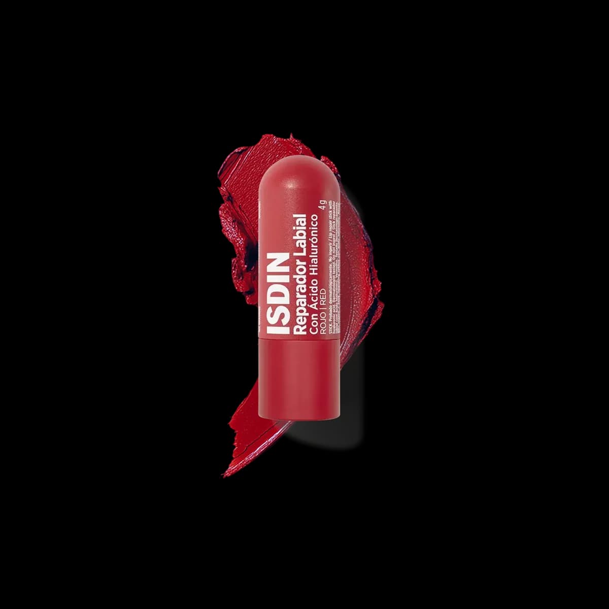 ISDIN Stick Réparateur Lèvres Teinte Rouge 4g
