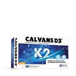 Advans Pharma - Complément alimentaire - Calvans D3 - 30 gélules