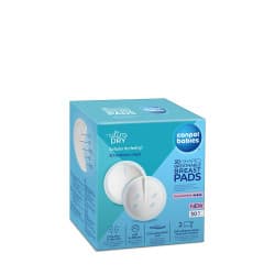 Canpol babies UltraDry - Coussinets d'allaitement jetables respirants en forme 3D - 30 pièces