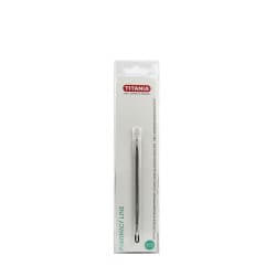 Titania - Tire-comédons double boucles - 13cm