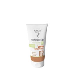 Roncey Sunshield - Crème solaire teinté SPF50+ pour peaux grasses - 02 - 50ml