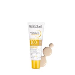Bioderma Photoderm Fluide Max - Soin solaire hydratant teinté claire SPF100 - 40ml