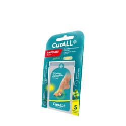 Curall - Pansements adaptés coté du pieds - Boite de 5