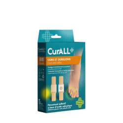 Curall - Pansements Cors et Durillons à base d'acide salicylique - Boite de 8
