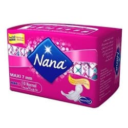 Nana Maxi 7mm Normal - Serviette hygiénique - 10 pièces