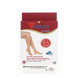 Variteks - Bas de contention à orteils ouverts pour varices, compression élevée