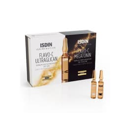 Isdin Flavo-C - Ampoules routine jour & nuit - 20 unidoses de 2ml
