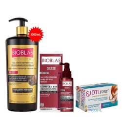 Mycare - Pack Cheveux anti-chute Shampoing & Sérum Bioblas et Biotifort