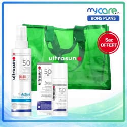Coffret Ultrasun SPF 50+ - Protection Solaire Visage & Corps + Sac Offert