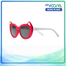 Chicco - Lunettes de soleil pour filles Cat - Rouge - 36m+