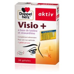 Doppel herz Aktiv Visio+ - Complément alimentaire - Vue optimale - 30 gélules