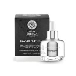 Sérum tonifiant intensif pour les yeux – Natura Siberica Caviar Platinum – 30ml