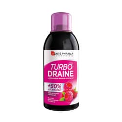 Forte Pharma Turbo draine - Boisson drainante goût framboise - 500ml