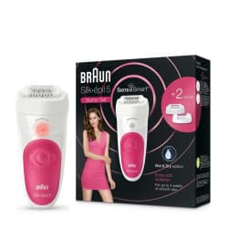 Braun Silk-épil 5 SensoSmart™ 5/500 5 Wet-And-Dry 500 - Épilateur avec 3 accessoires
