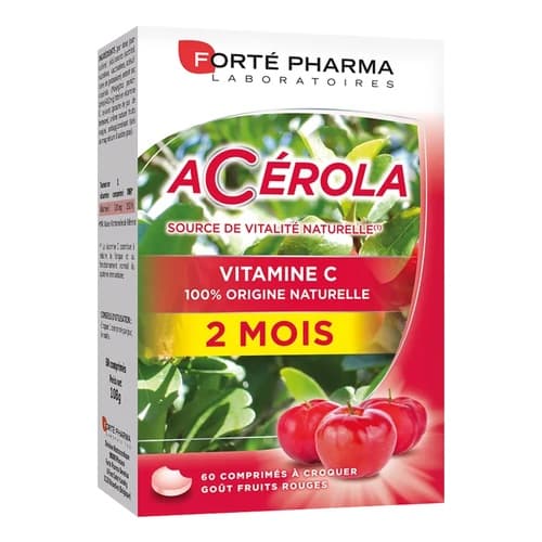 Forté Pharma Acérola 60 Comprimés à Croquer