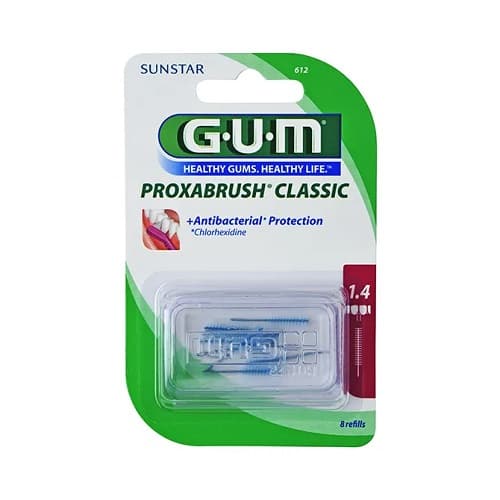 GUM Proxabrush Classic 612 Brossettes Interdentaires 1.4 mm