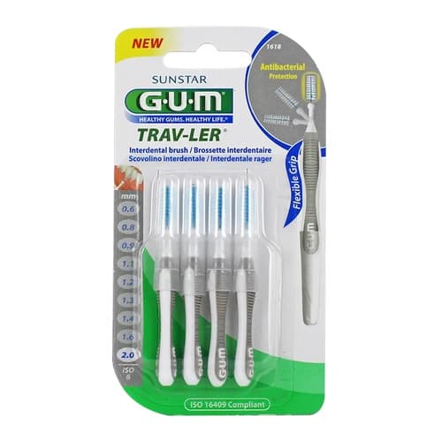 GUM Trav-ler 1618 Brossette Interdentaire 2.0 mm