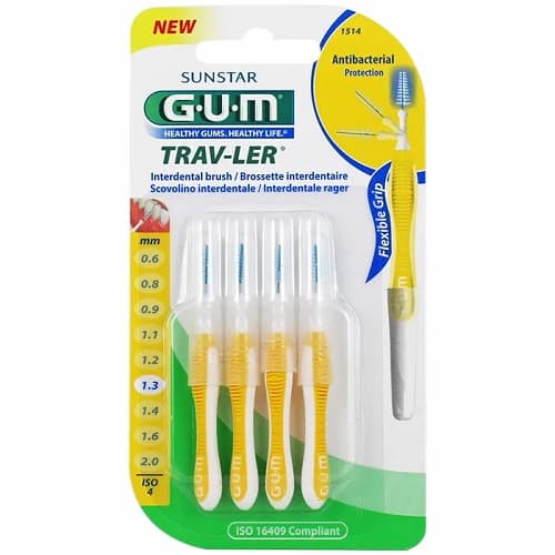 GUM Trav-ler 1514 Brossette interdentaire 1.3 mm