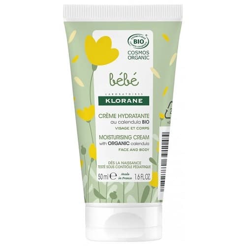 Klorane BÉBÉ Crème Hydratante au Calendula Bio