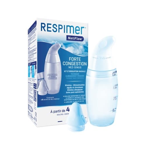 Respimer NetiFlow Kit d’irrigation Nasale