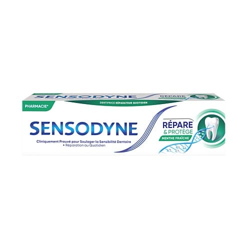 Sensodyne Dentifrice Répare & Protège Menthe Fraîche