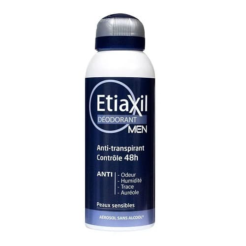 Etiaxil Men Déodorant 48h – Contrôle Extrême – Aérosol