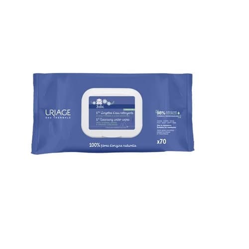 Uriage Bébé 1ères Lingettes Nettoyantes à l’Eau Thermale