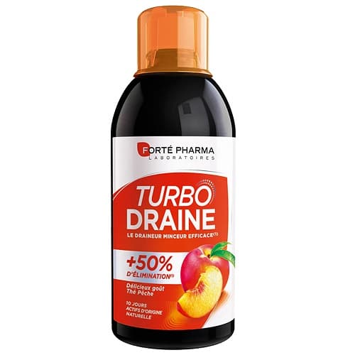 Forté Pharma Turbo Draine Thé Pêche