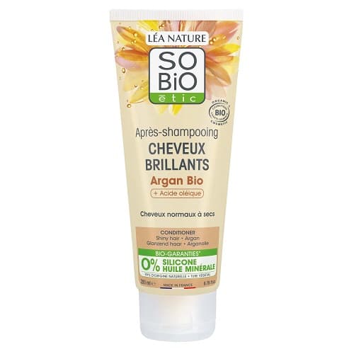 So’Bio Après Shampooing Cheveux Brillants Argan