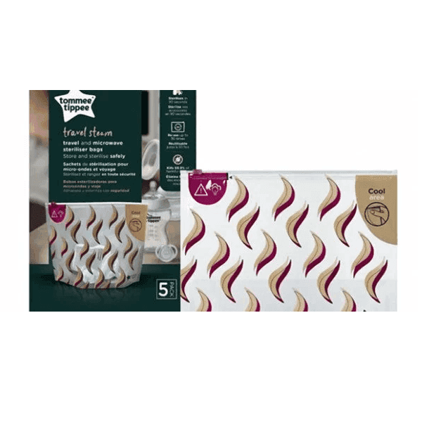 Tommee Tippee Sacs de stérilisation Voyage x 5