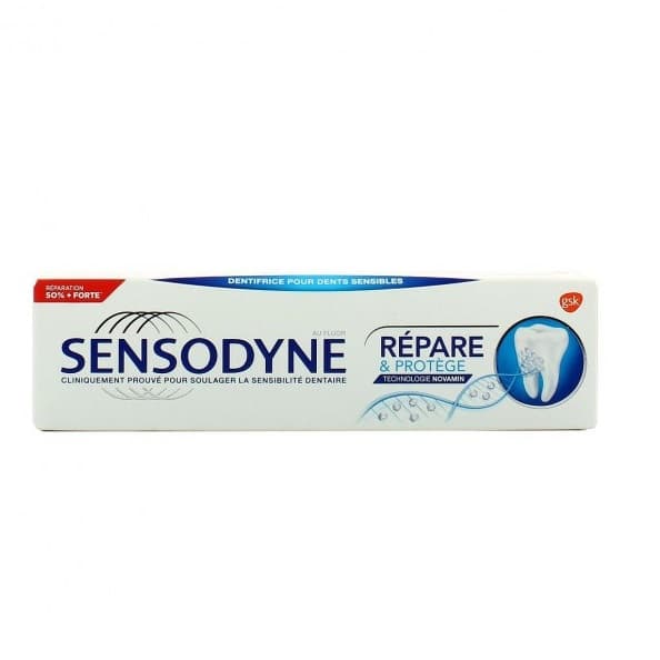 Sensodyne Dentifrice Répare & Protége Dents Sensibles