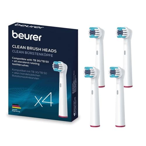 Beurer Brossettes Clean 4 Pièces