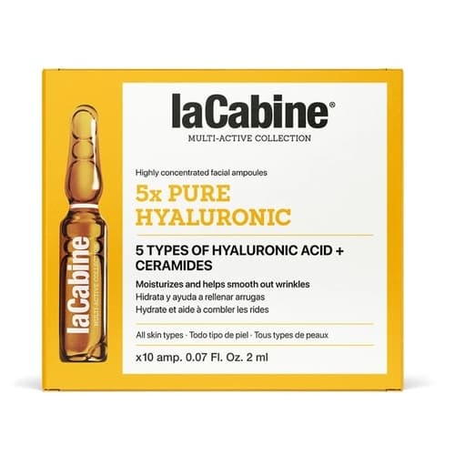 LaCabine 5x Pure Hyaluronic Ampoules 10x2ml