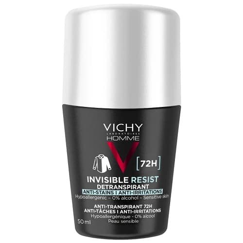 Vichy Homme Invisible Resist Déodorant Détranspirant 72h
