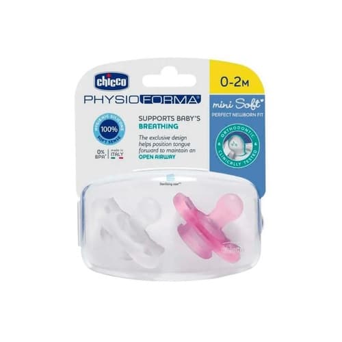 Chicco Sucettes Physioforma Rose 0-2Mois