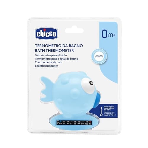 Chicco Thermomètre Bain Poisson Bleu 0M+