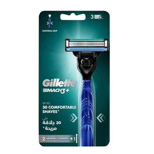 Gillette Mach3 Rasoir + 2 Lames