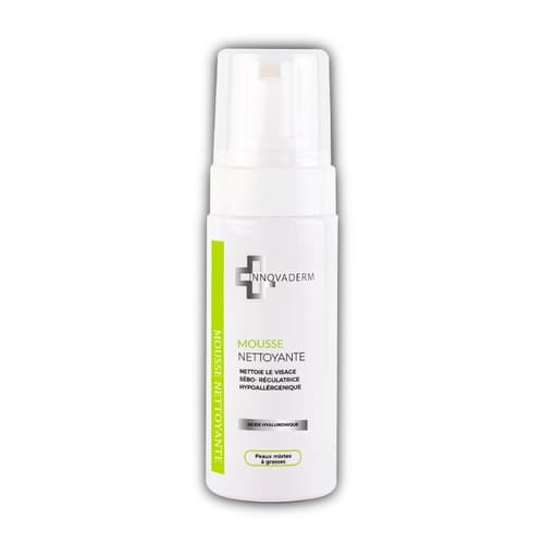 Innovaderm Mousse Nettoyante Acide Hyaluronique Peaux Grasses