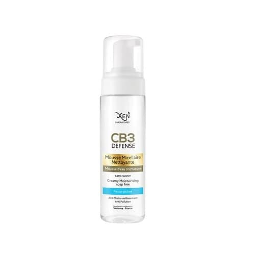Xen CB3 Defense Mousse Micellaire Peaux Sèches